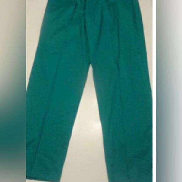 🔥Carols Scrubs Ladies Teal Blue Green Bottom only Size Large Drawstring pants - Picture 7 of 13